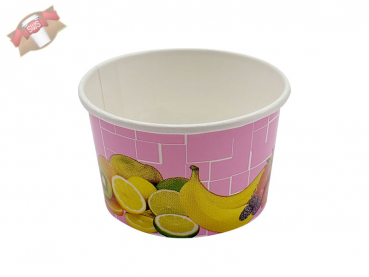 Eisbecher Früchte pink 100 ml Ø 65 x H 45 mm (50 Stk.)